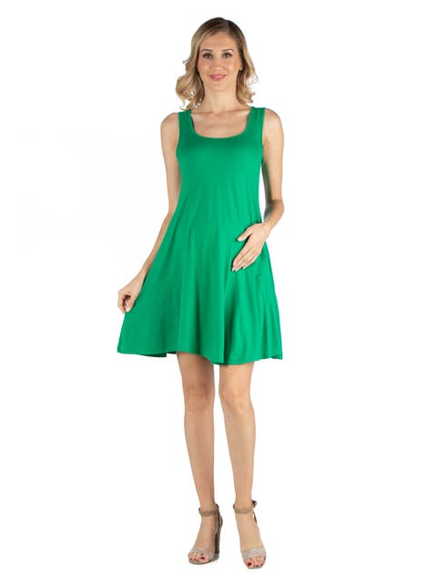 Maternity A-Line Slim Fit and Flare Dress