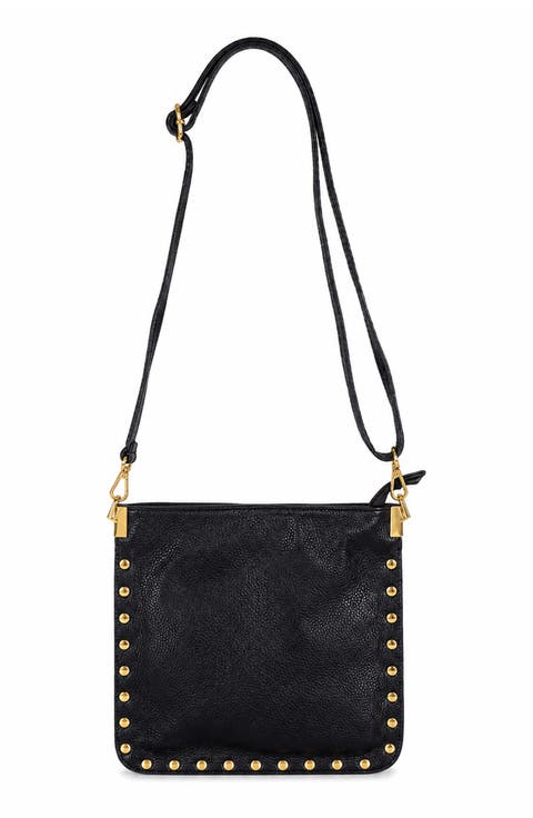 Francesca Studded Leather Crossbody