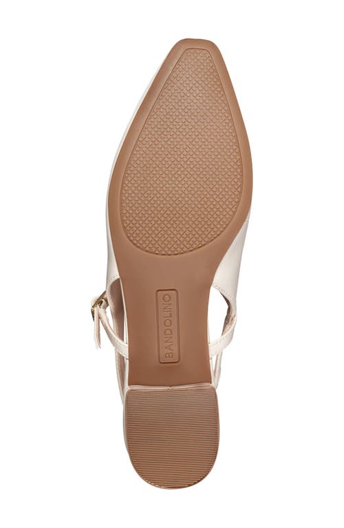 Bandolino Adana Slingback Pump In White
