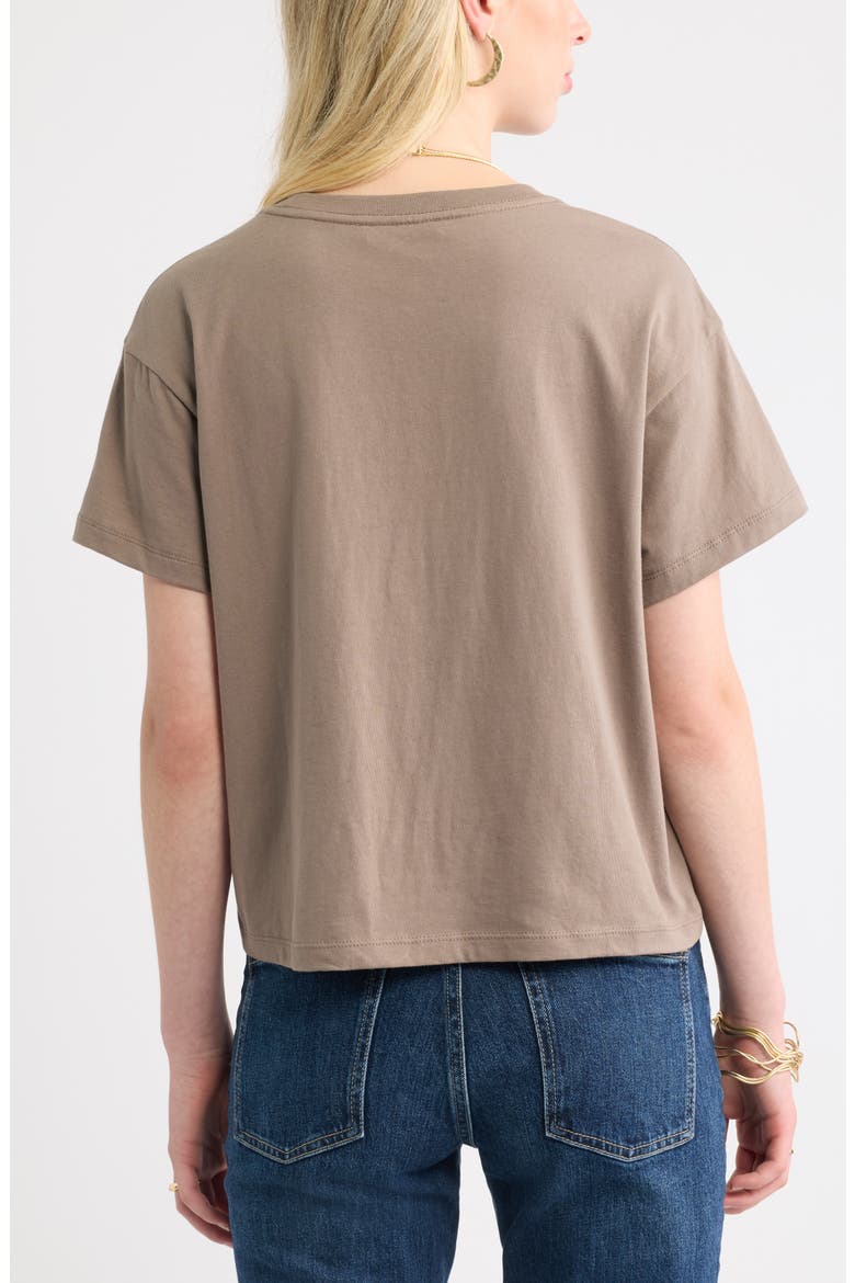 Favorite T-Shirt, Alternate, color, BROWN WALNUT