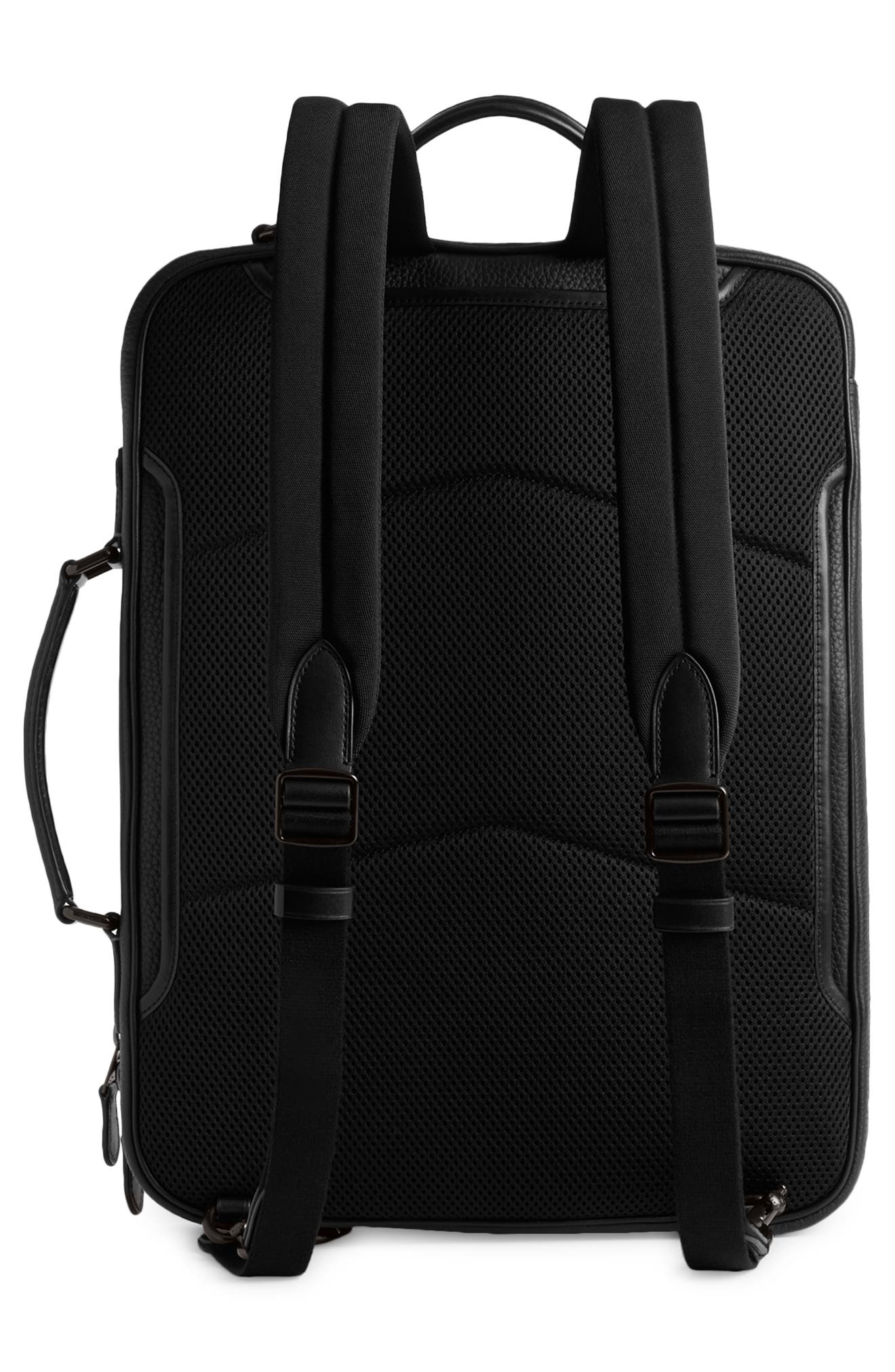 COACH Gotham Leather Convertible Briefcase, Alternate, color, 