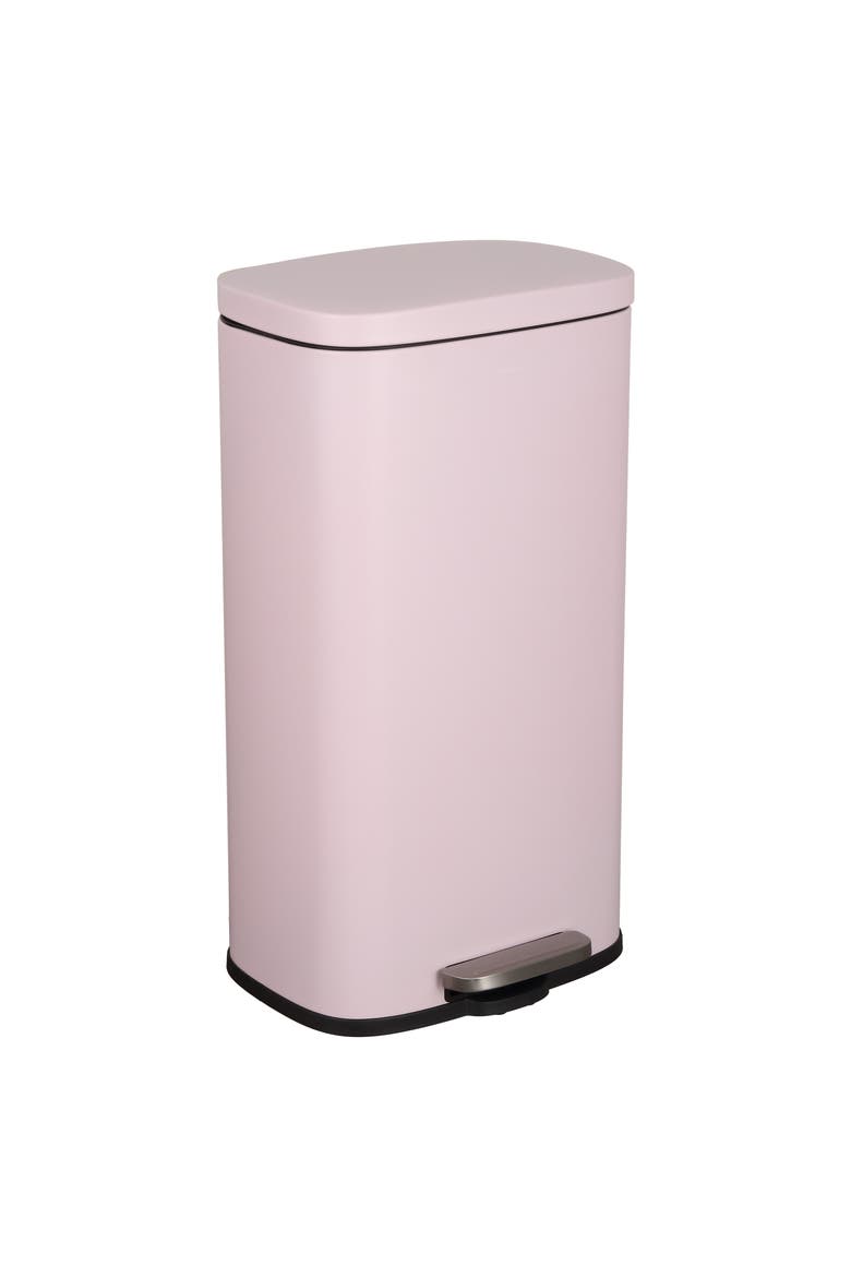 Curtis Step Pedal Trash Can, Main, color, Blush Pink