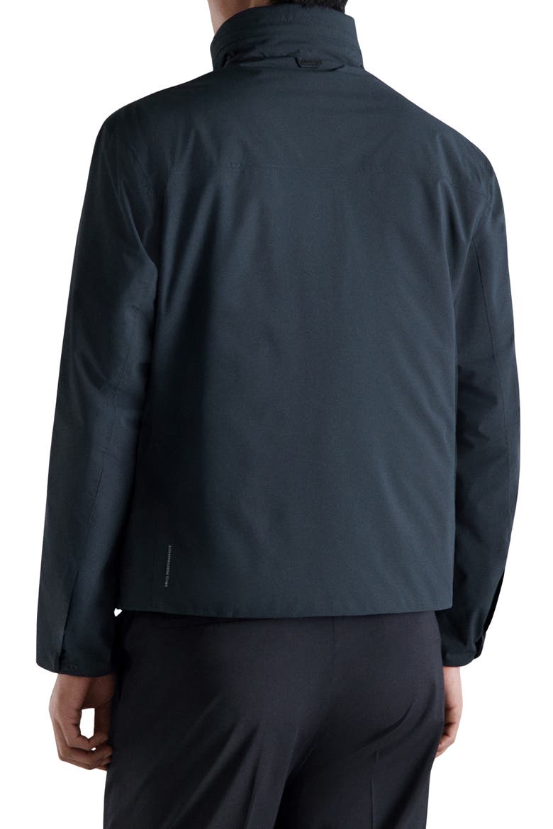 Packable Water Repellent Jacket, Alternate, color, NAVY