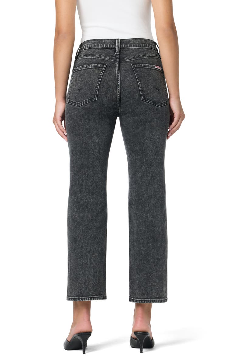 Hudson Jeans Noa Studded High Waist Ankle Straight Leg Jeans, Alternate, color, West