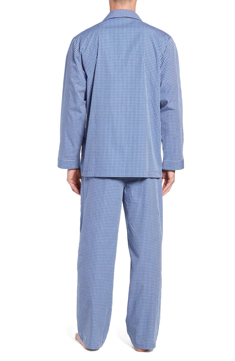 NORDSTROM MEN'S SHOP Poplin Pajama Set, Alternate, color,