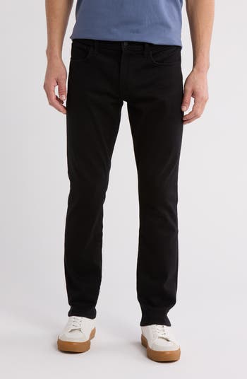Hudson Jeans Black Stretch Slim Fit Stretch Leg Jeans