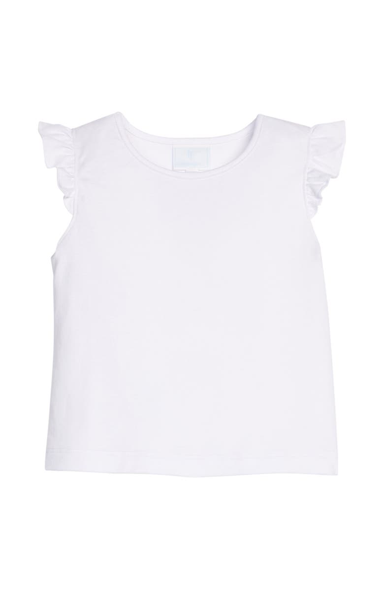 Little English Kids' Angel Sleeve Tilly Tank, Main, color, White