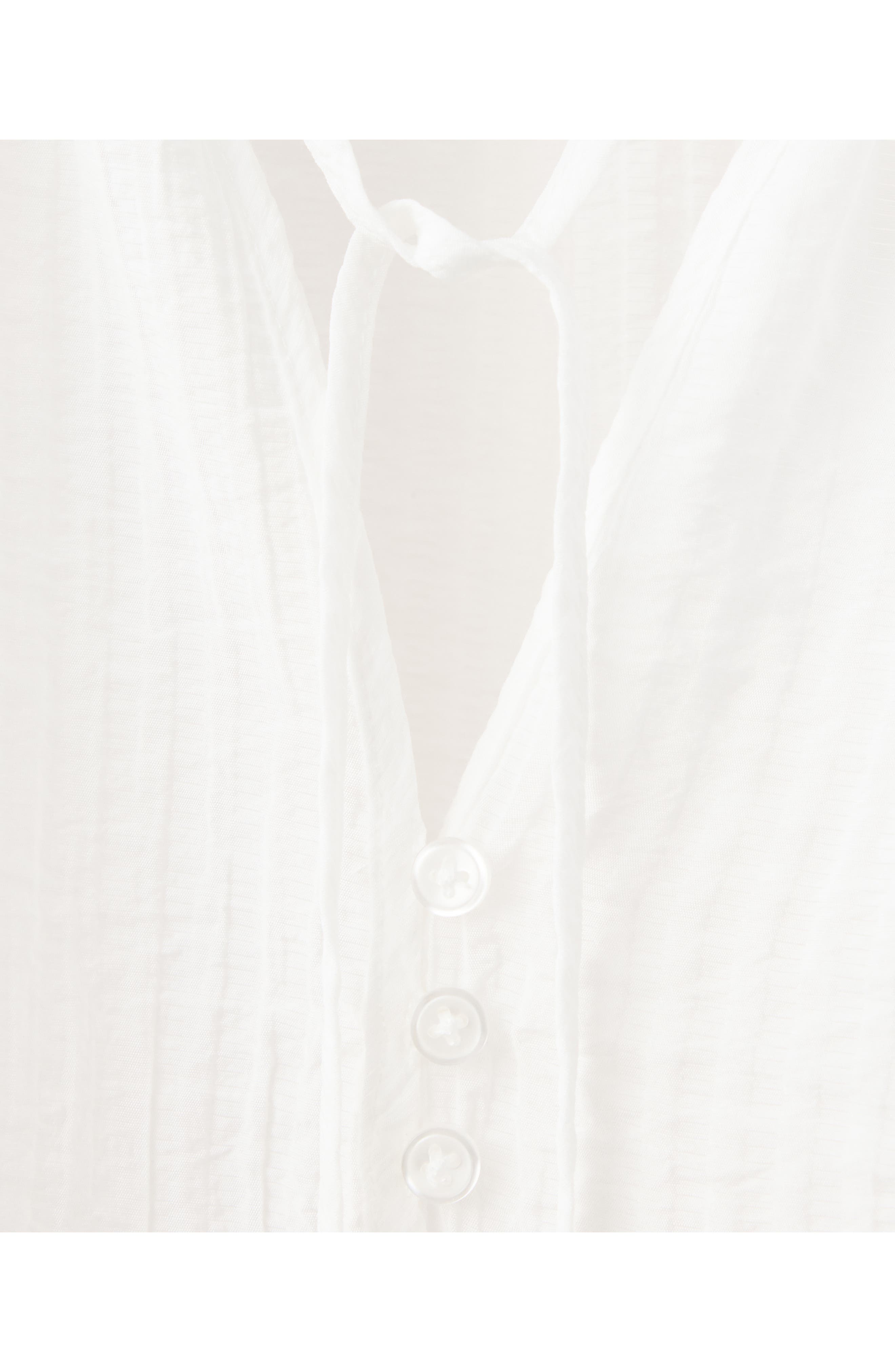 MANGO TEEN Bow Texture Top (Women) | Nordstrom