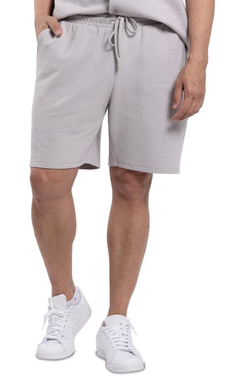 Shop Spring + Mercer Textured Golf Shorts In Gray