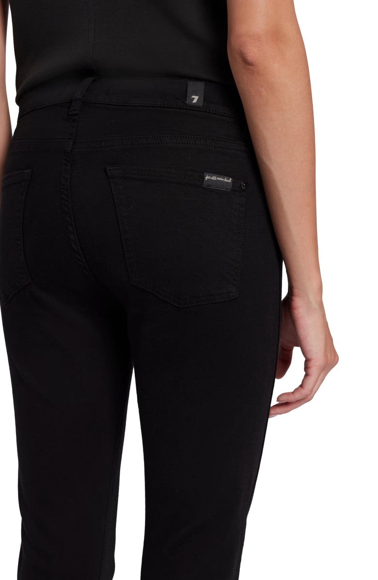 7 For All Mankind Tailorless Raw Hem Mid Rise Bootcut Jeans, Alternate, color, 