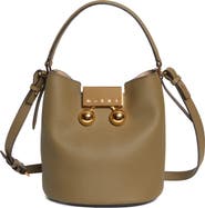 Marni Trunkaroo Leather Bucket Bag