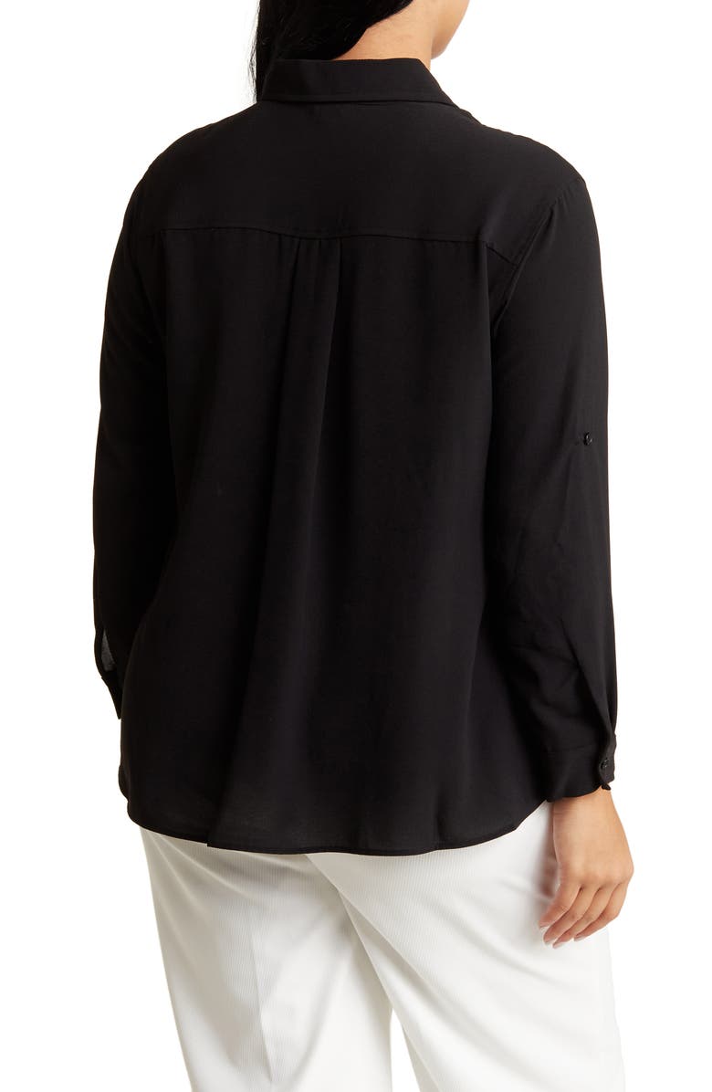 MAX STUDIO Textured Popover Tunic, Alternate, color, 