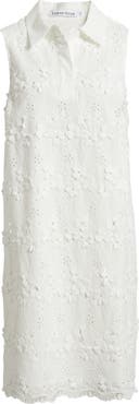 Brave+True Felicity Textured Cotton Shift Dress