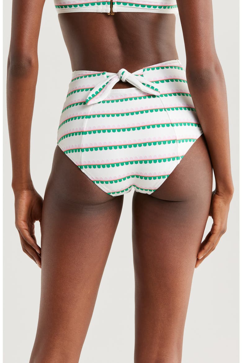 Elsi High Waist Bikini Bottoms, Alternate, color, KIBEBI FRAGARIA
