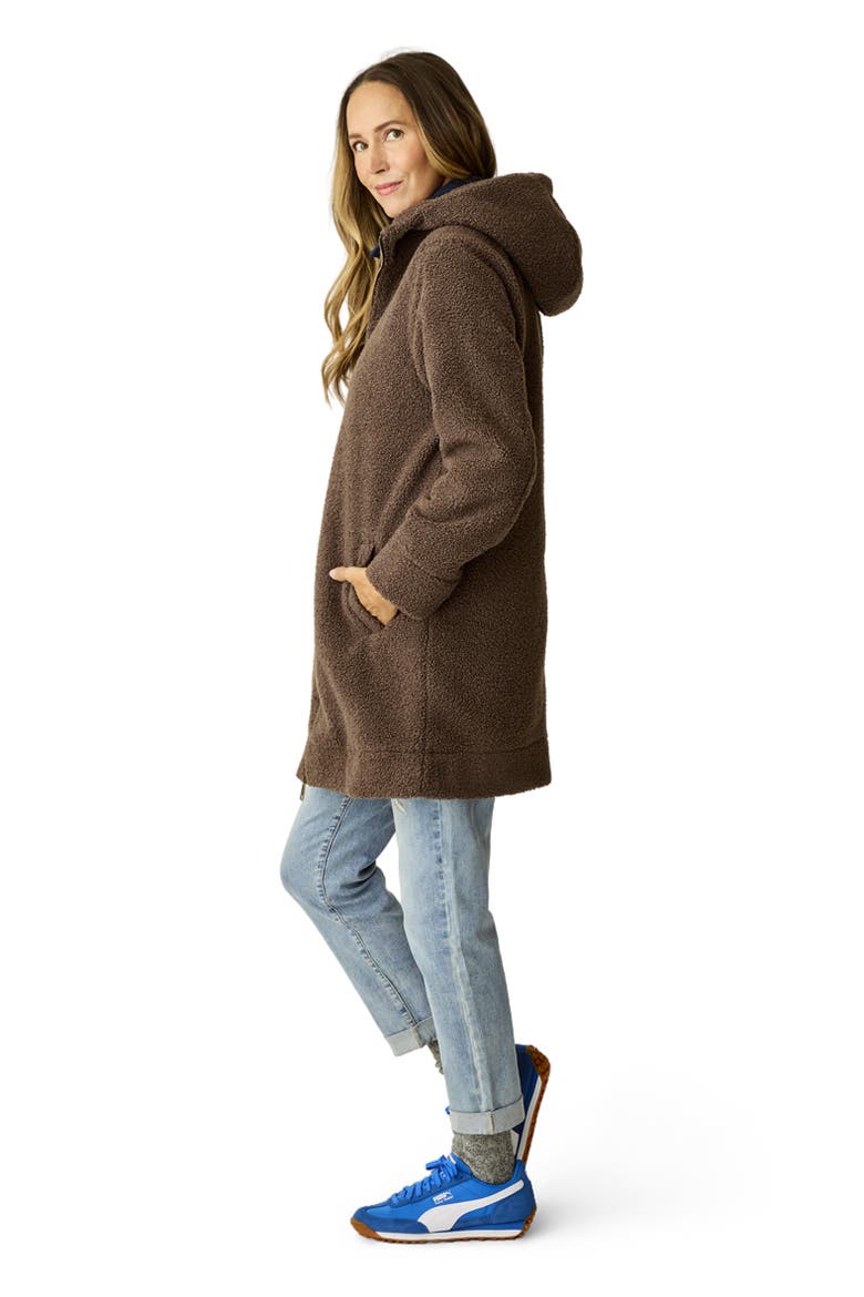 Indy Boucle Jacket, Alternate, color, Espresso