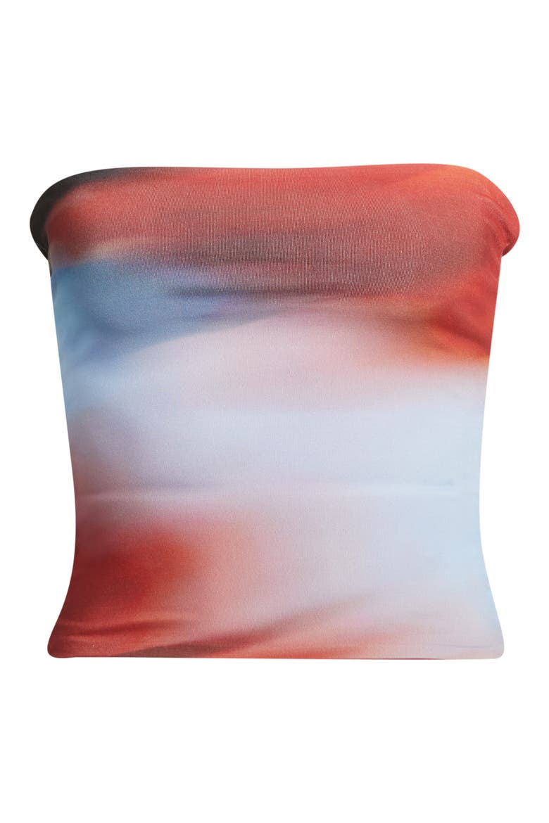 Yo X Ti Strapless Top, Alternate, color, ROSELLA