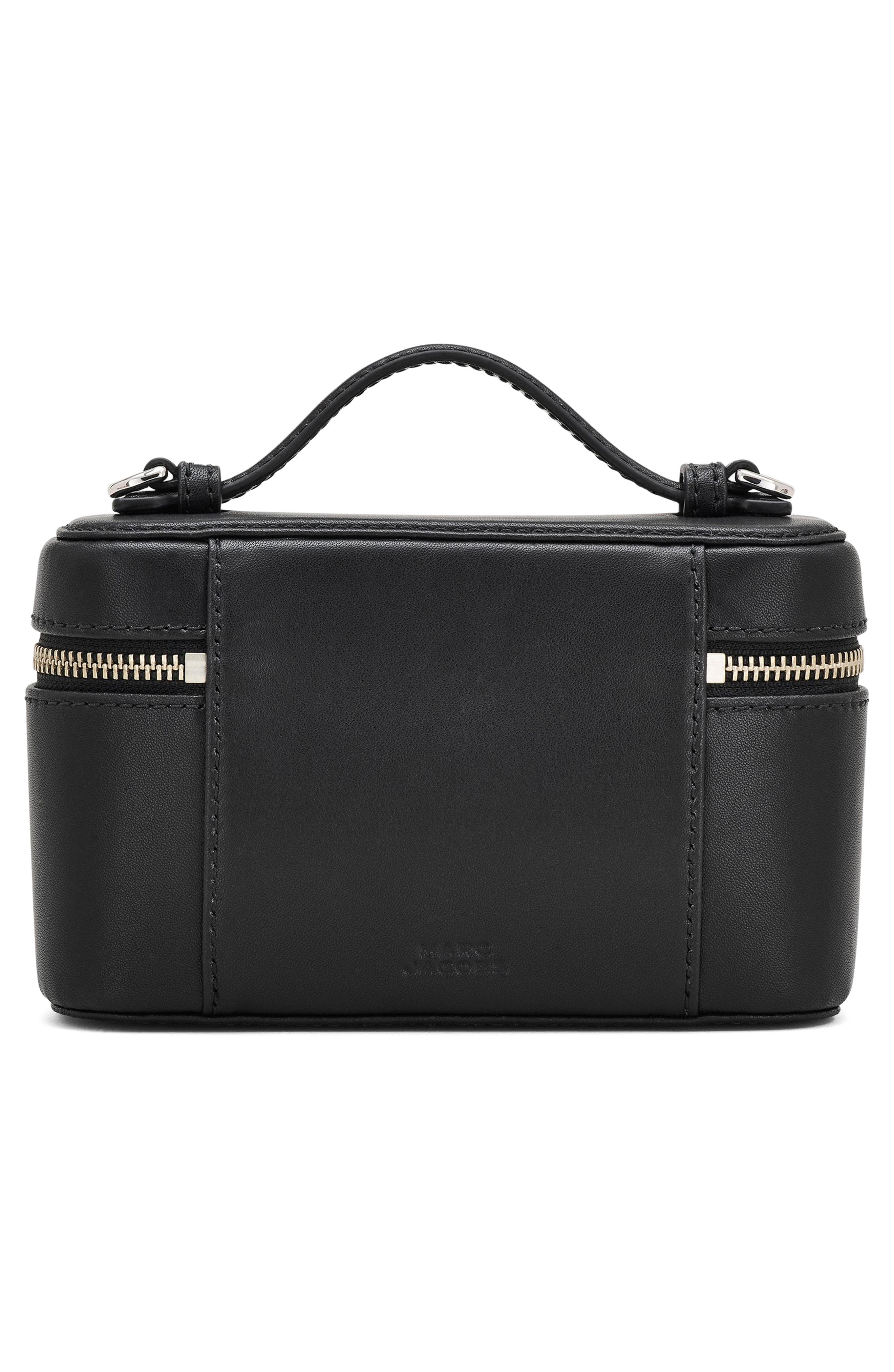 Marc Jacobs The East/West Vanity Bag, Alternate, color, Black