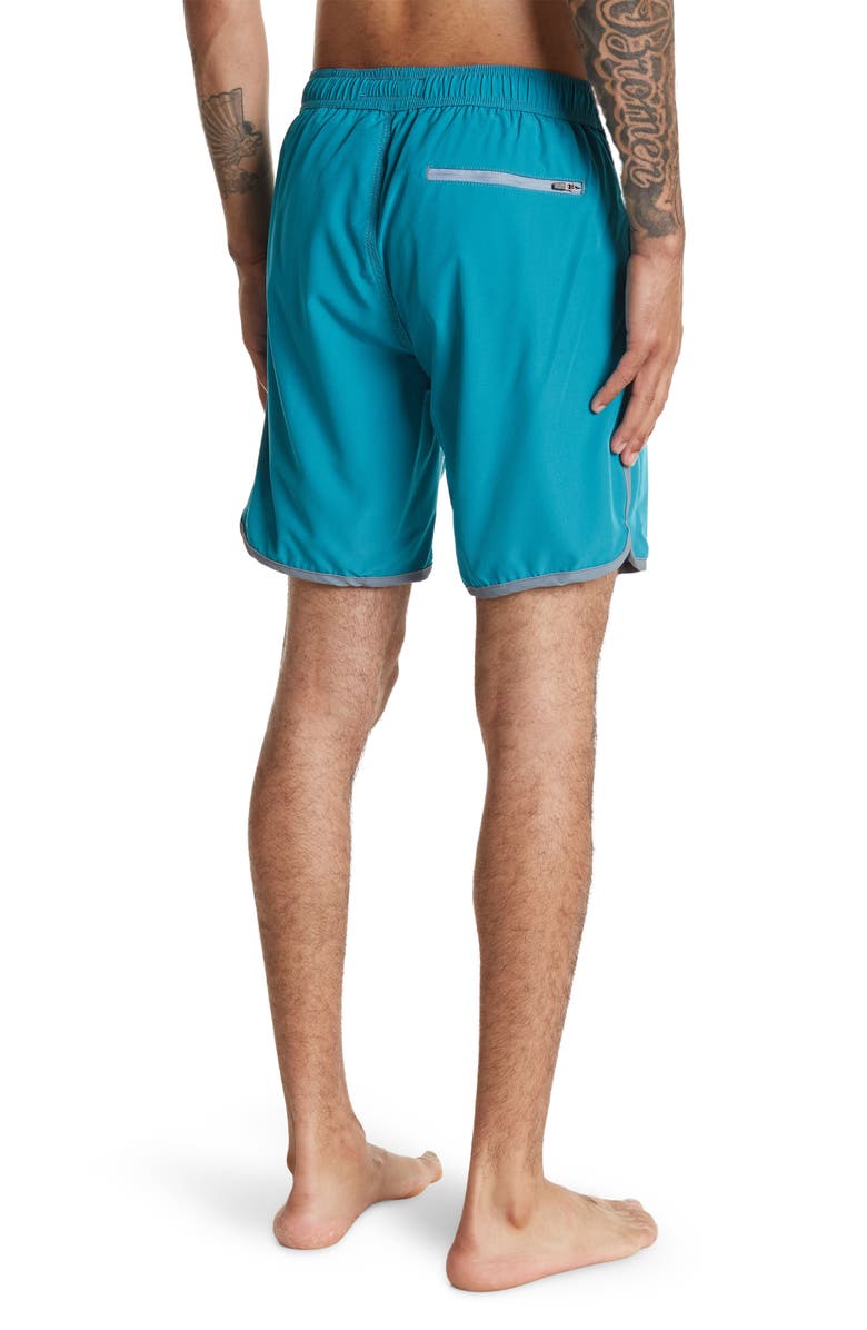 Mr.Swim MR. SWIM Solid Contrast Binding Boardshorts, Alternate, color, 