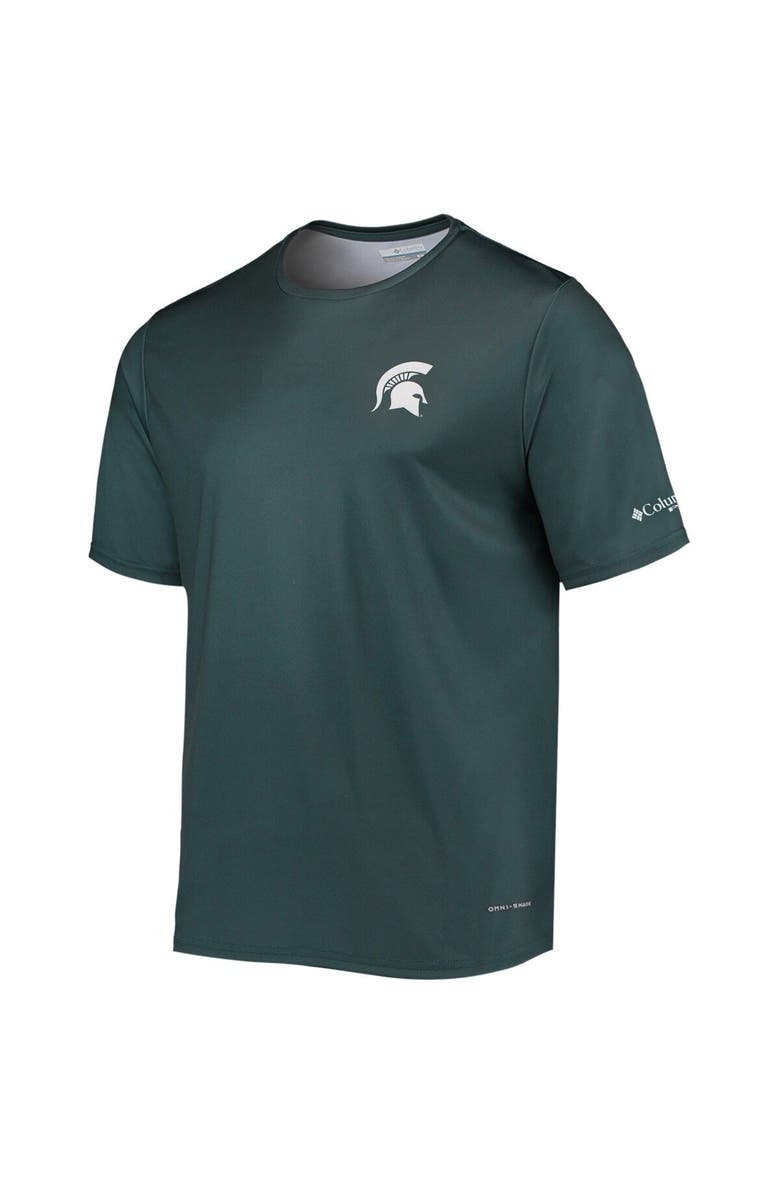 Columbia Men's Columbia Green Michigan State Spartans Terminal Tackle Omni-Shade T-Shirt, Alternate, color, Green