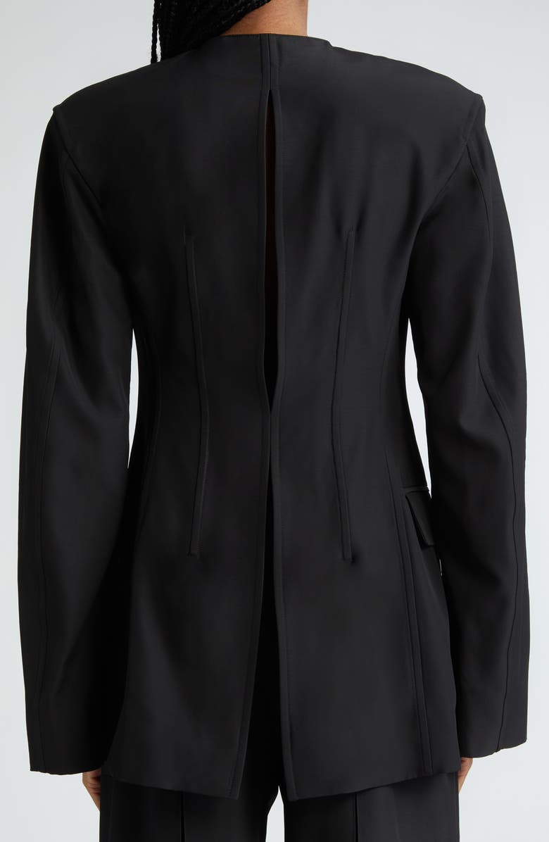 ジャケット・アウター Alexander Wang Tailored Jacket Alexander Wang Oversized Tailored Shirt Jacket In Wool in Black