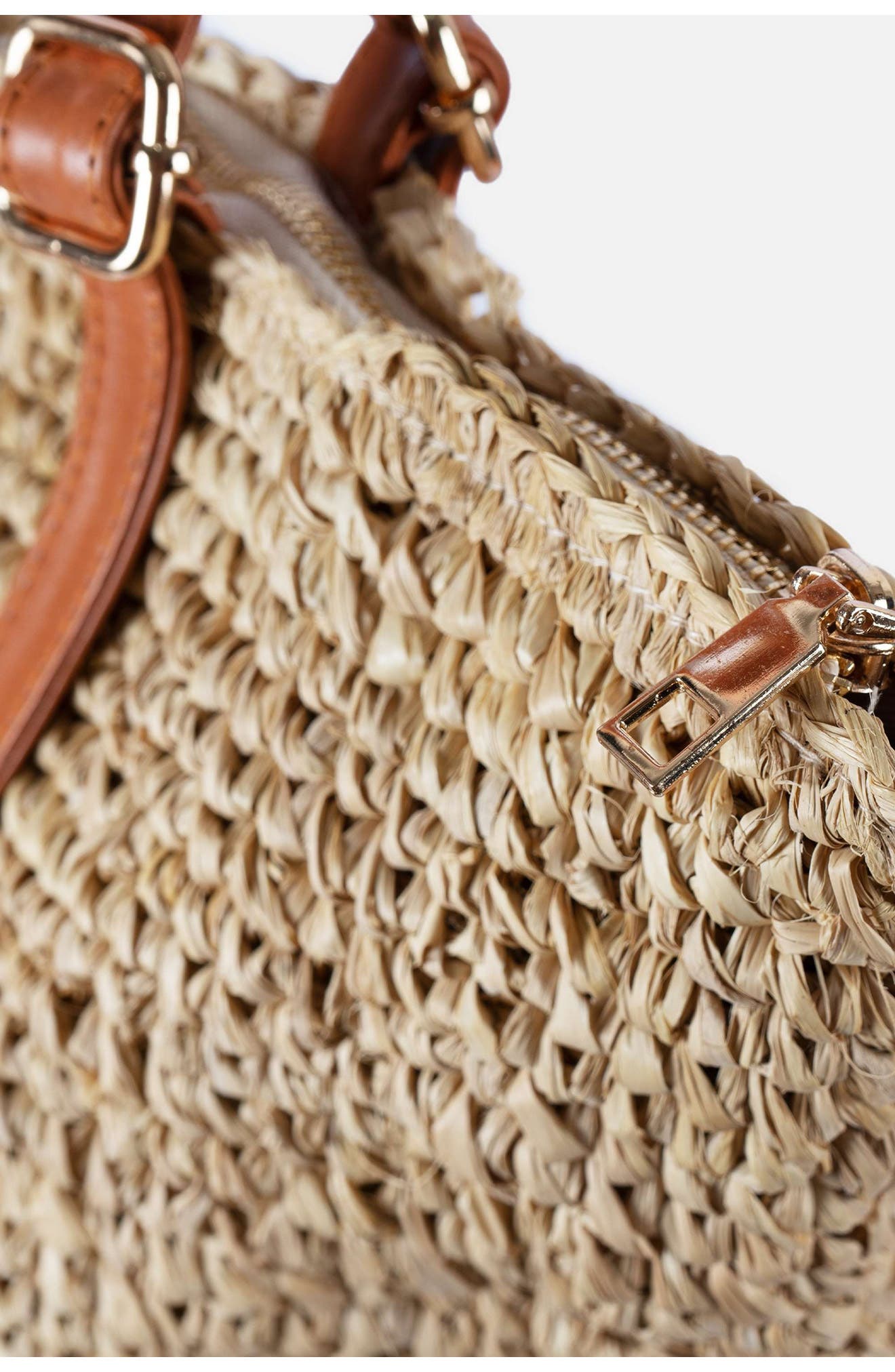Carmela Raffia Tote, Alternate, color, TAN