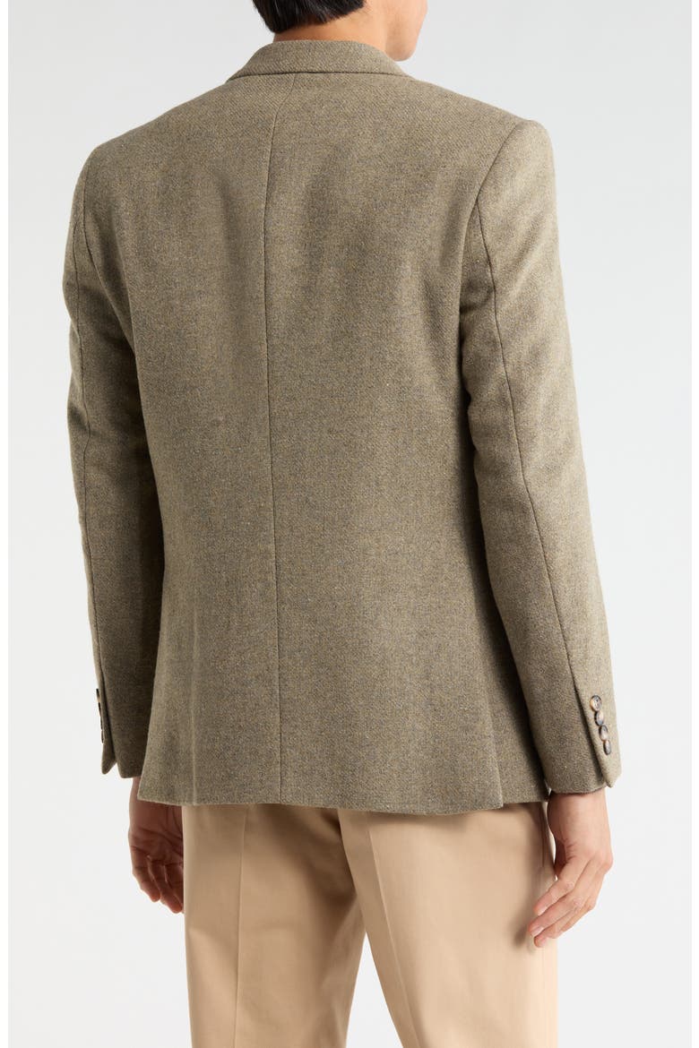 Slim Fit Solid Stretch Sport Coat, Alternate, color, BEIGE