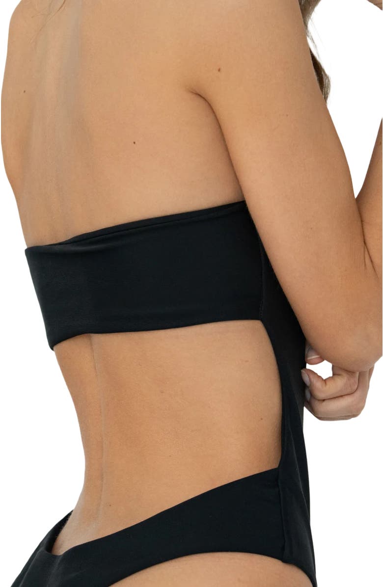 Bright Swimwear Ruby One Piece, Alternate, color, Black