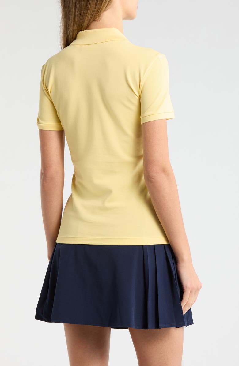 Lacoste x BANDIER Slim Fit Piqué Polo, Alternate, color, Napolitan Yellow