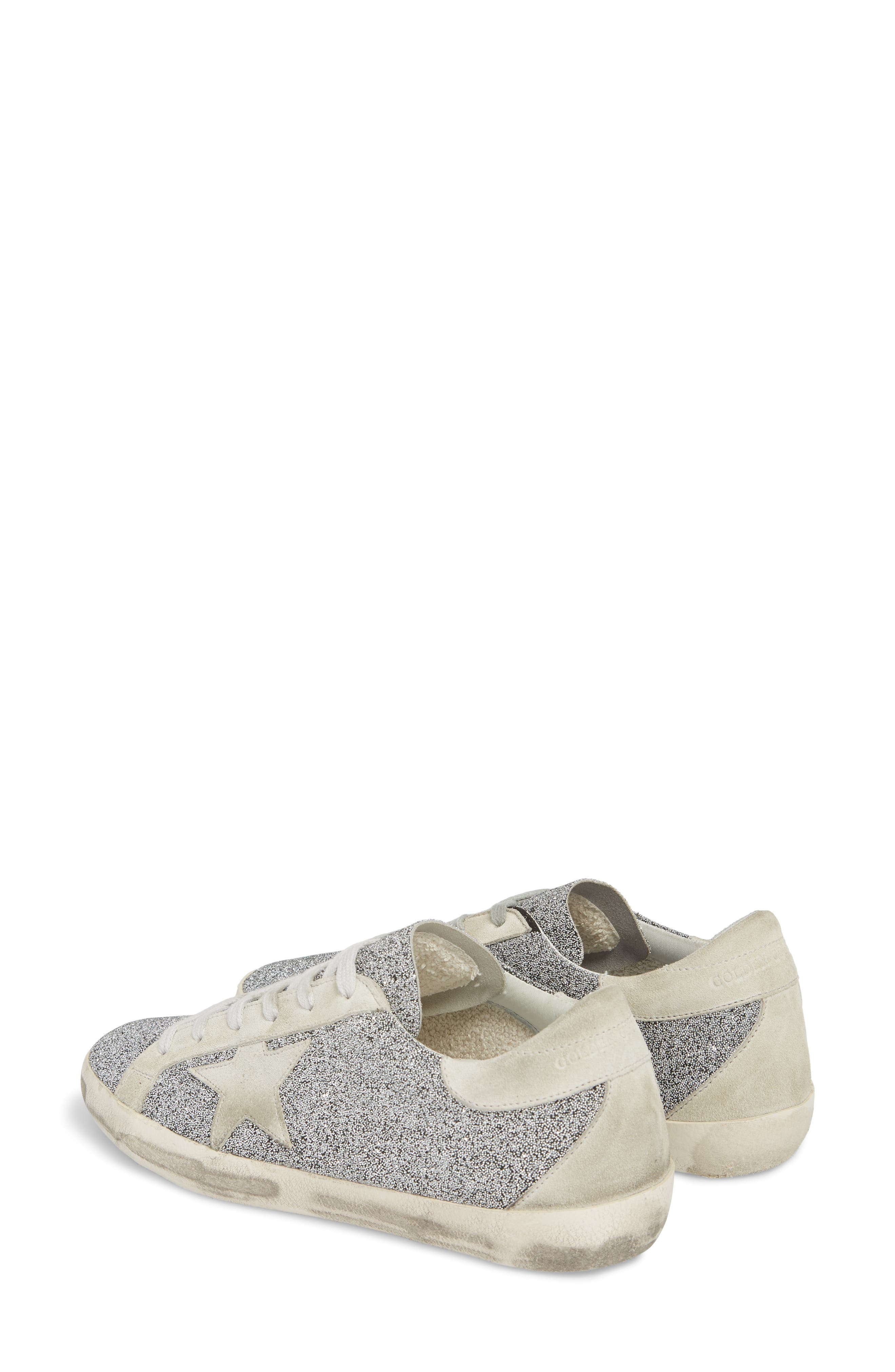 Golden Goose Superstar Crystal Embellished Sneaker, Alternate, color, 