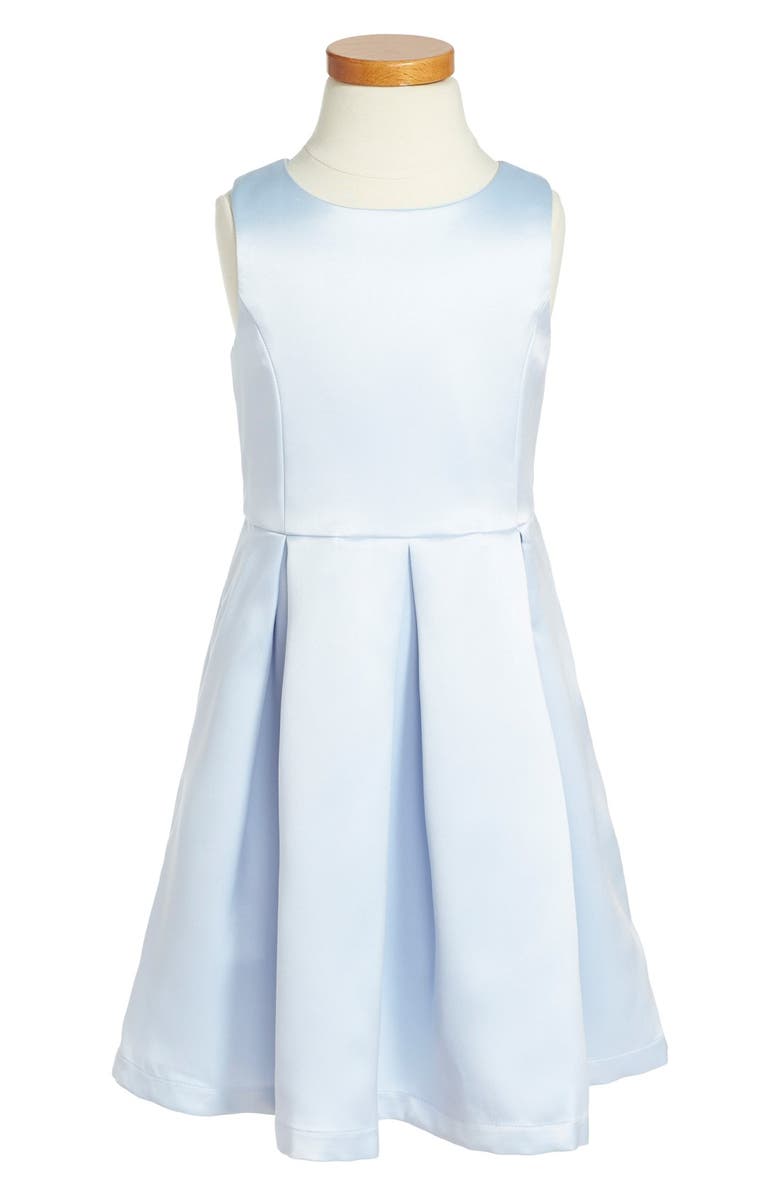 Ruby & Bloom 'Gracie' Satin Dress, Main, color, 