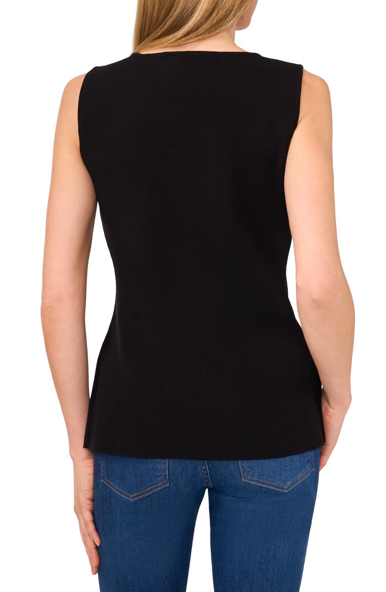 Ted Baker Sleeveless Button-Up Shirt, Alternate, color,