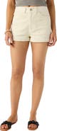 O'Neill Langford High Waist Corduroy Shorts