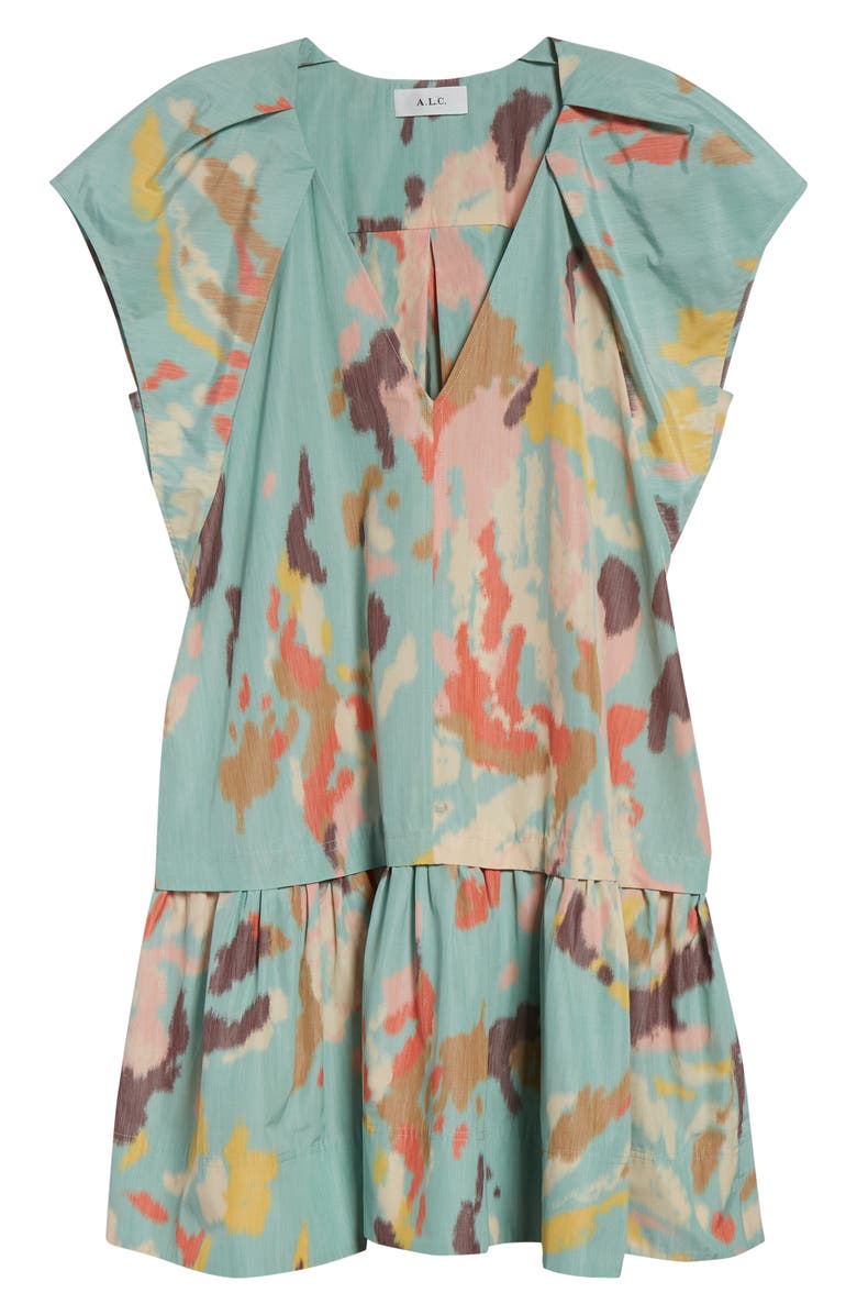 A.L.C. Ember Abstract Print Minidress, Alternate, color,