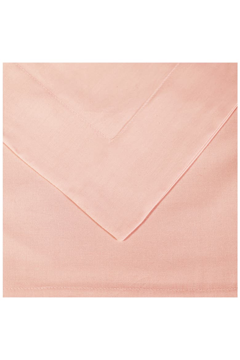 Solid 300 Thread Count Sateen Duvet Cover & Shams Set, Alternate, color, BLUSH