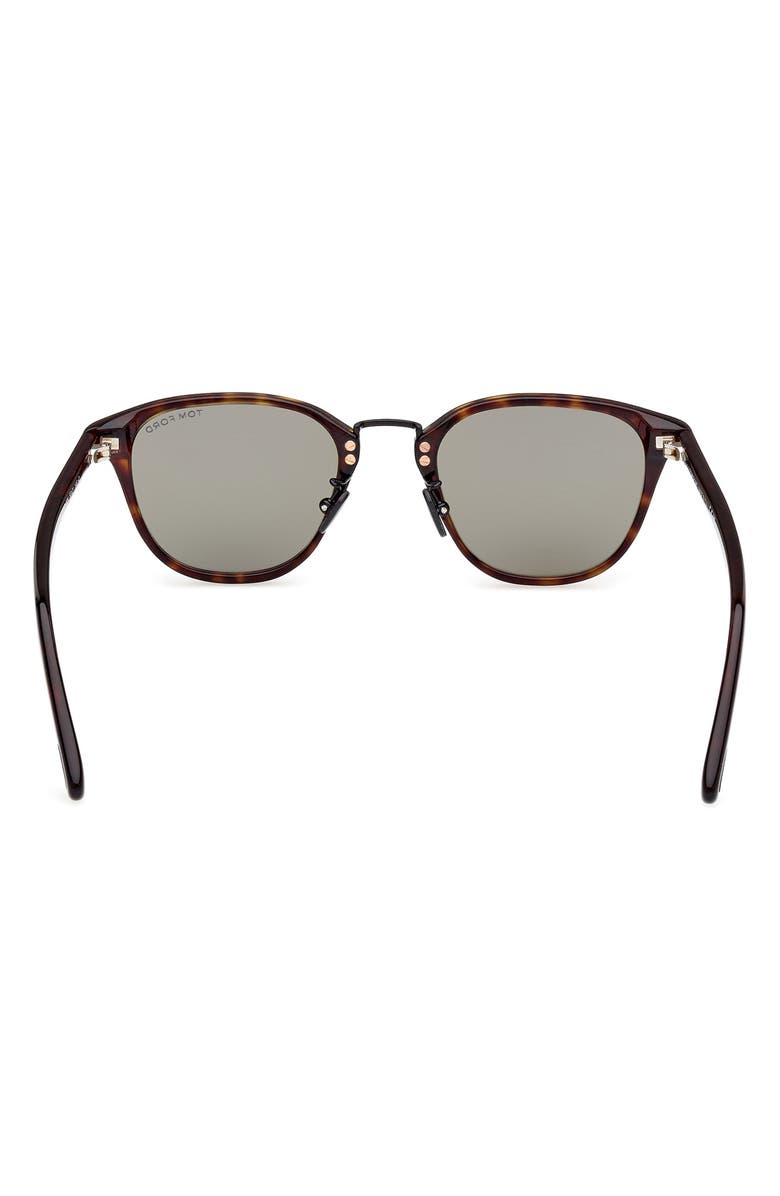TOM FORD 50mm Square Sunglasses, Alternate, color,