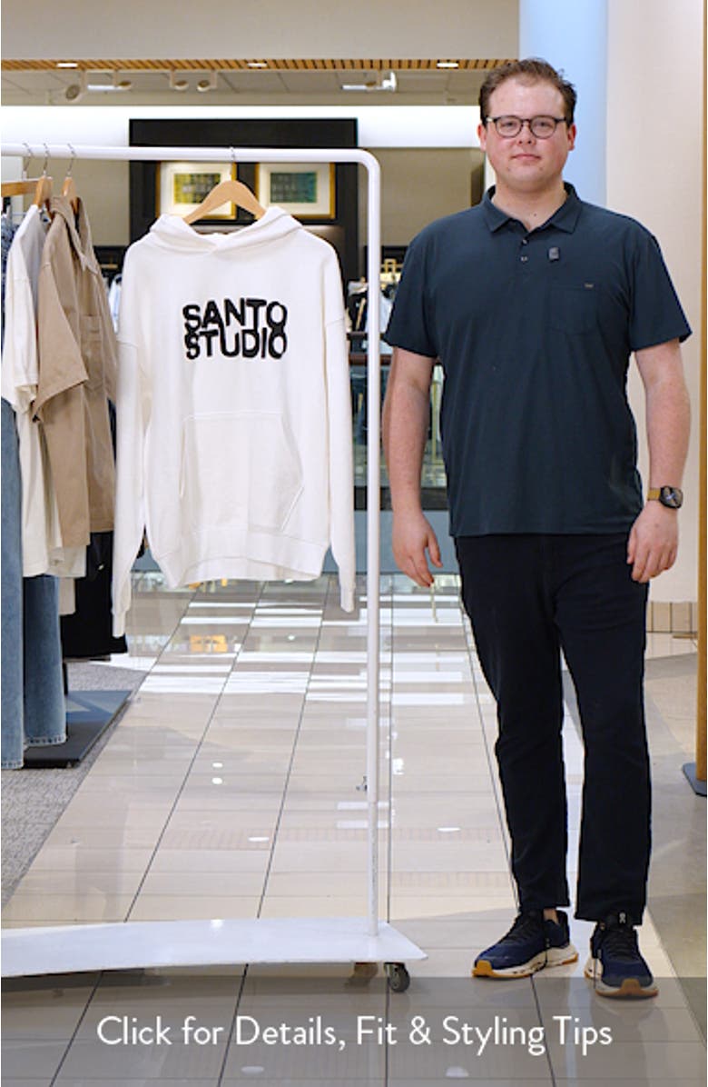 Big Spray Graphic Cotton Hoodie, sales video thumbnail