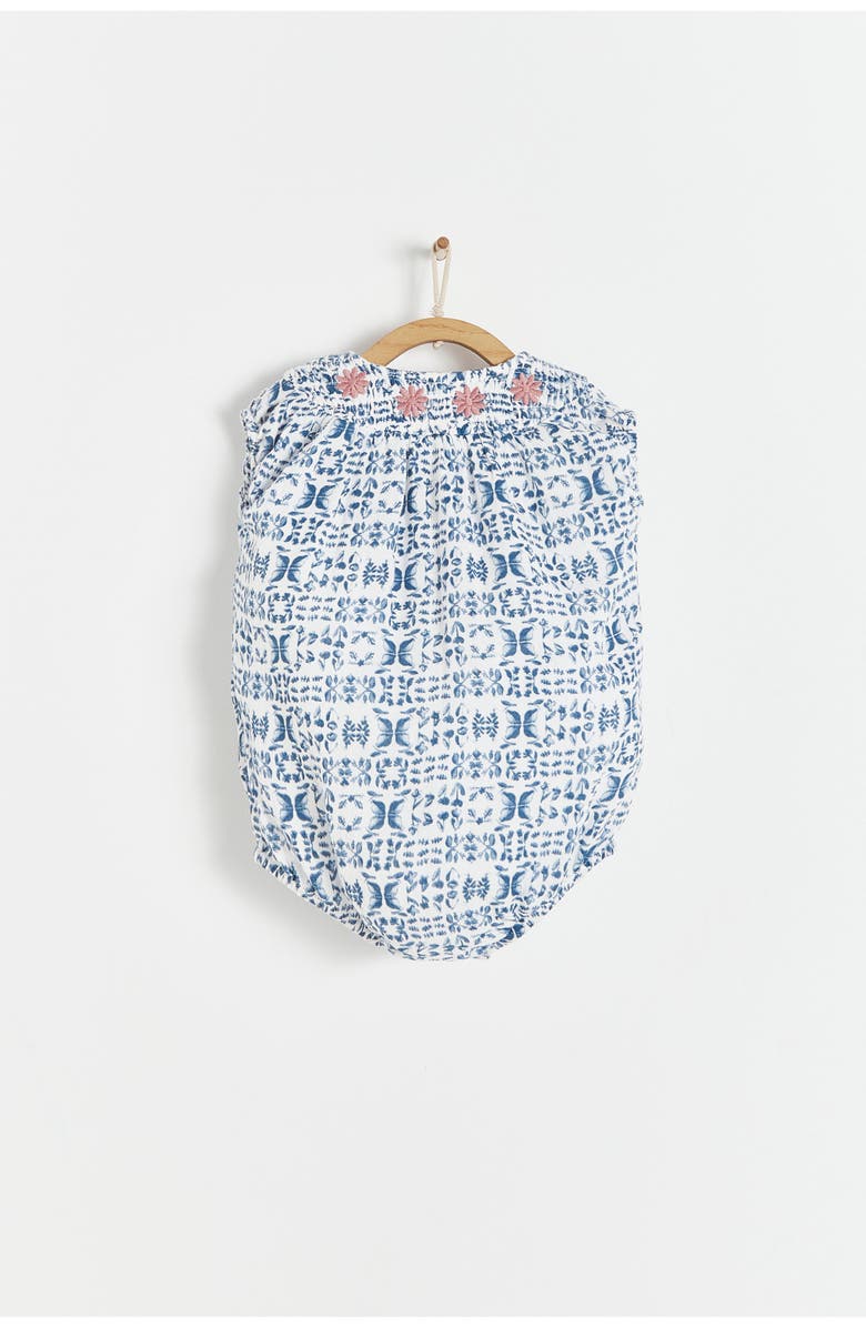 Babycottons Premium Cotton Cala Body Blouse for Infant, Alternate, color, Blue