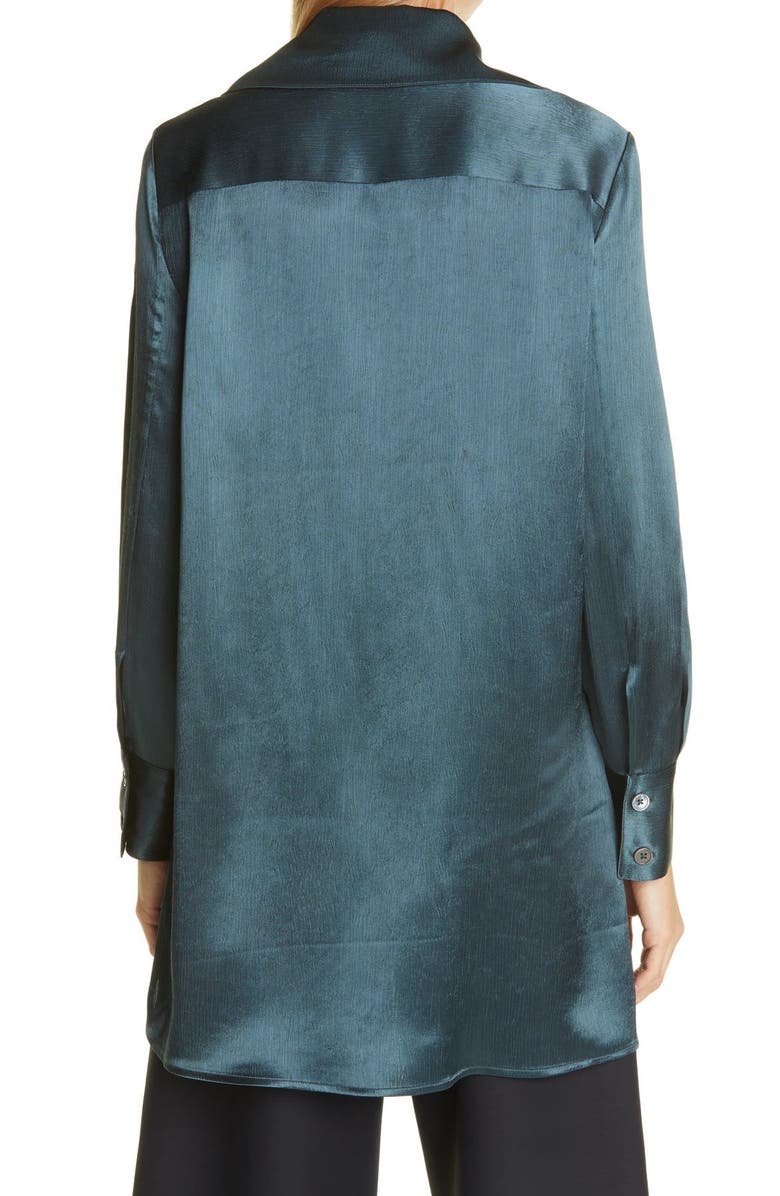 CO Crinkle Satin Jacket, Alternate, color, 