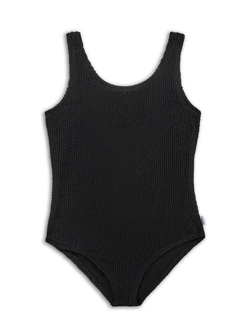 Limeapple Crinkle One Piece Swimsuit