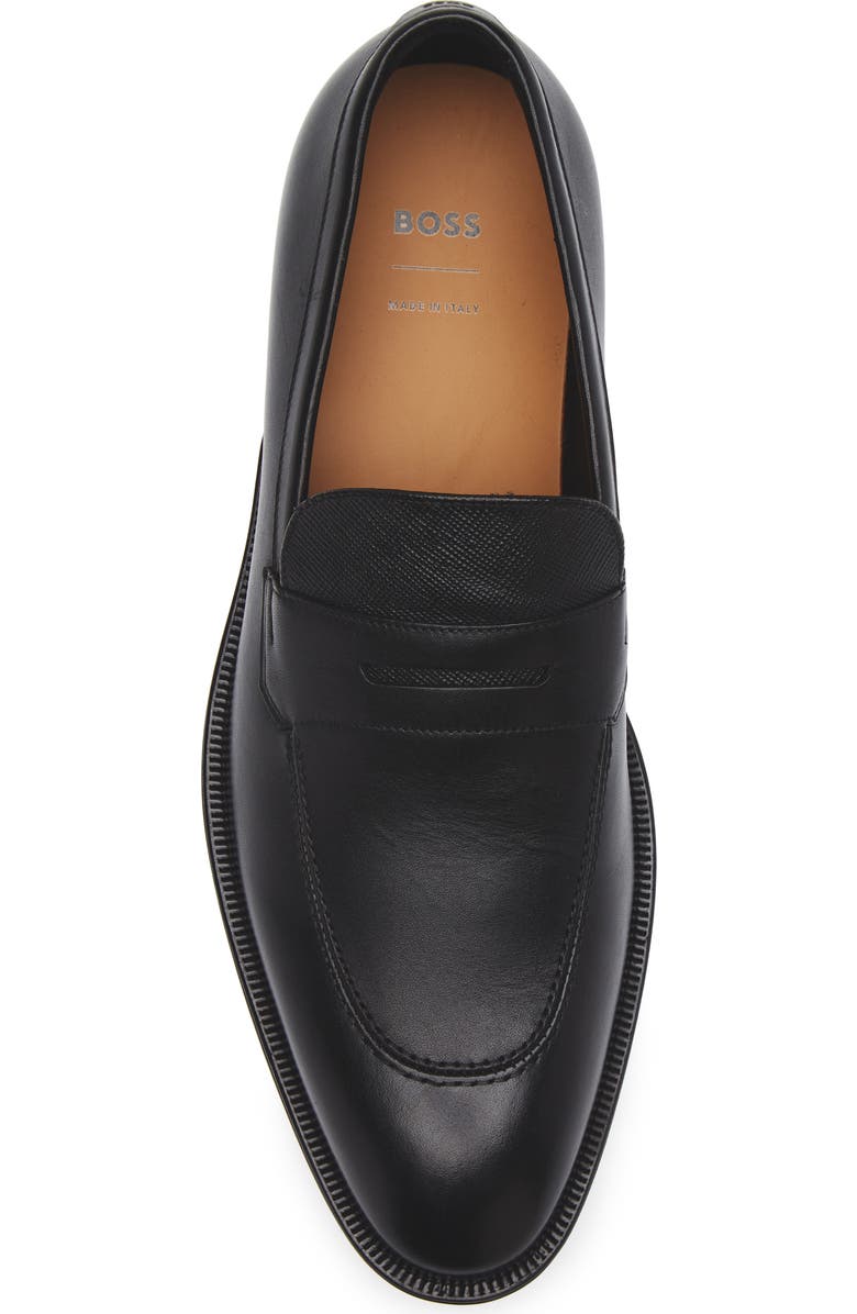 BOSS Derrek Leather Loafer, Alternate, color,