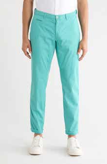 Fabio IDX Flat Front Modern Fit Cotton Blend Chinos