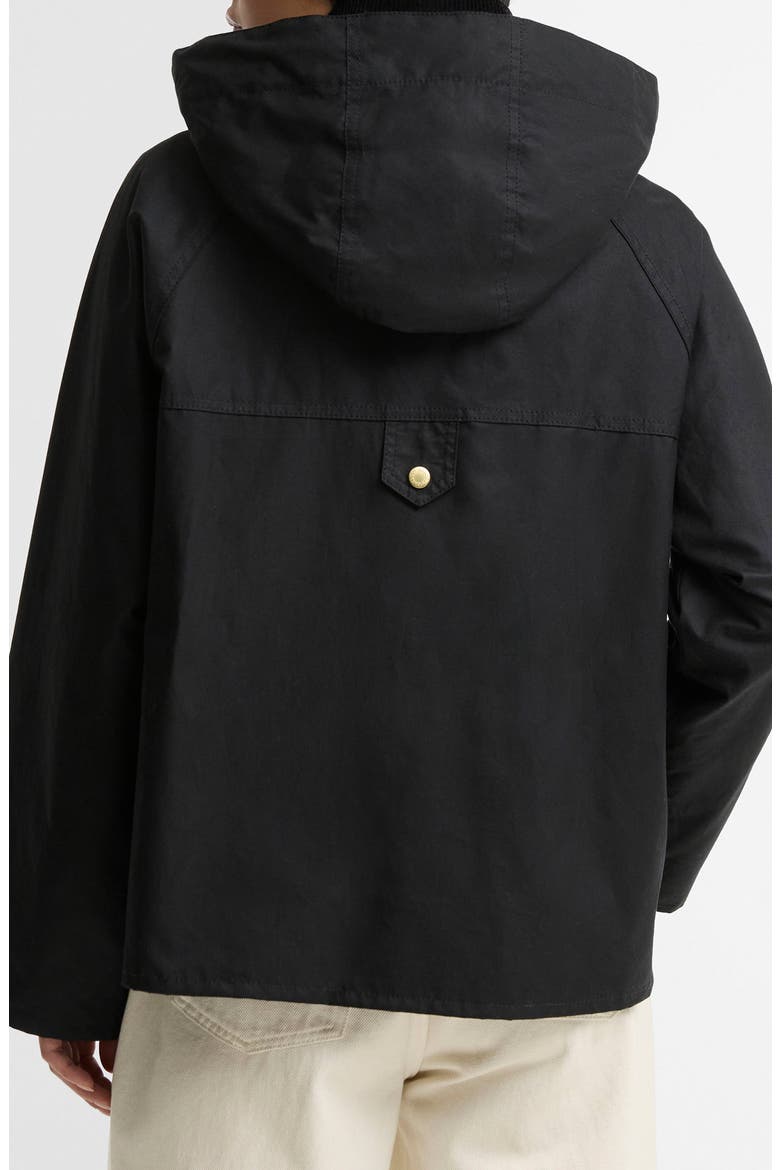 Carville Waxed Cotton Jacket, Alternate, color, BLACK/ ANCIENT