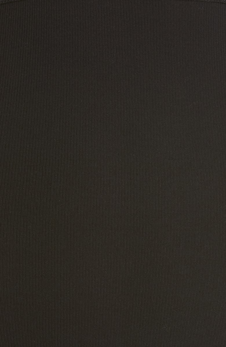 ELSE Urban Lace-Up Tank Bodysuit, Alternate, color, 