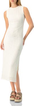 IVONNE Long Knitted Sleeveless Dress