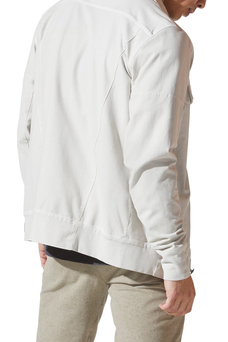 Flex Pro Denim Jacket, Alternate, color, SILVER