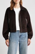 rag & bone Lara Cotton Blend Corduroy Bomber Jacket
