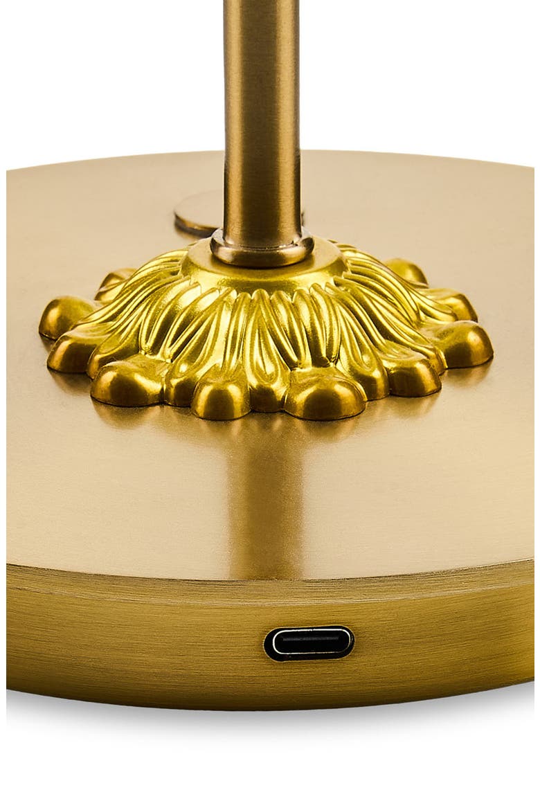 Sky Check LED Rechargeable Dome Table Lamp, Alternate, color, SKY CHECK