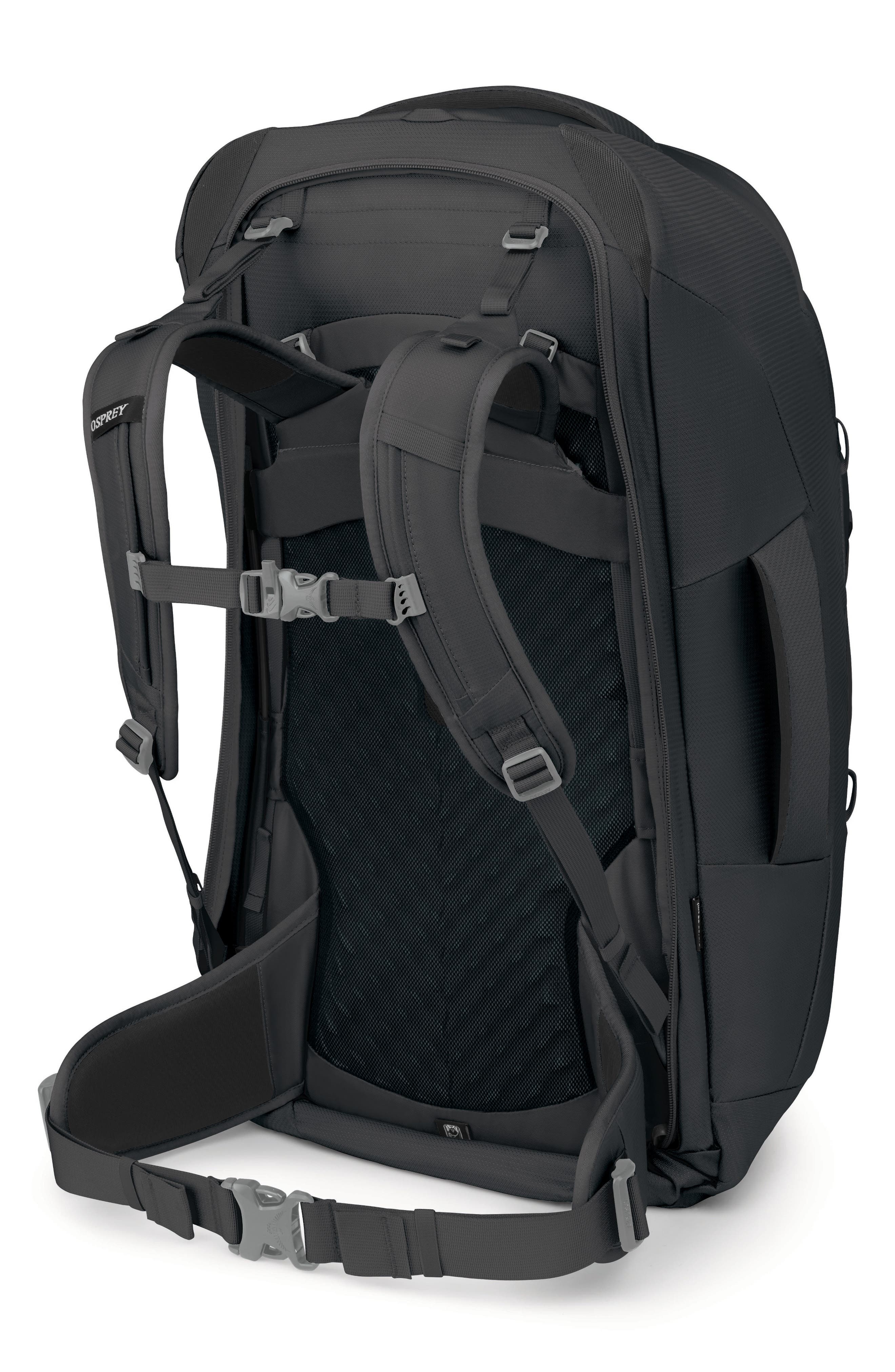 Osprey Fairview 70 Backpack, Alternate, color, Black/Black