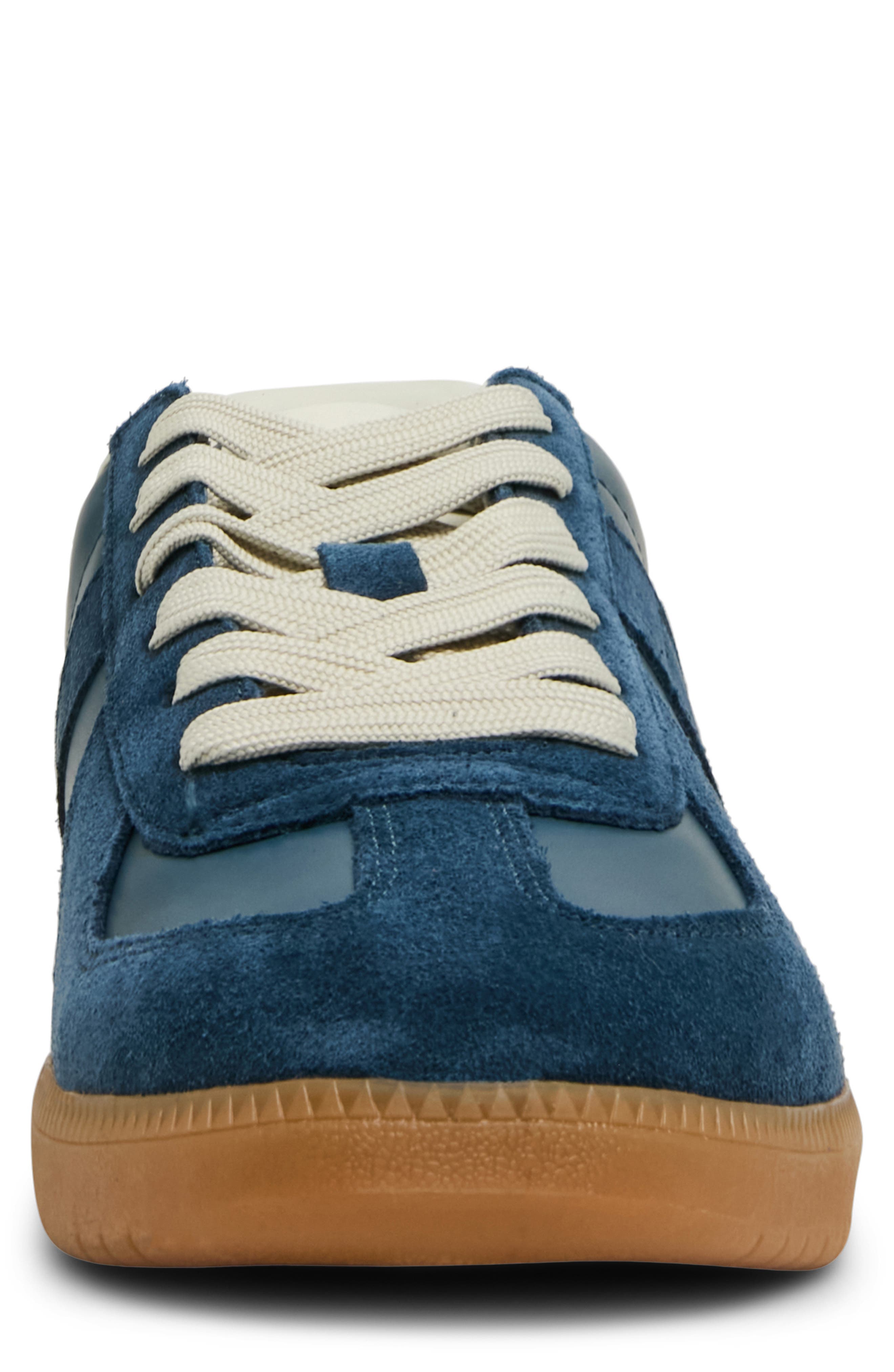 Dixon Sneaker, Alternate, color, NAVY SUEDE