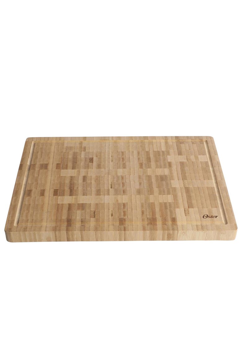 16.5 x 11.8" Rectangular End Grain Wood Cutting Board, Main, color, Brown